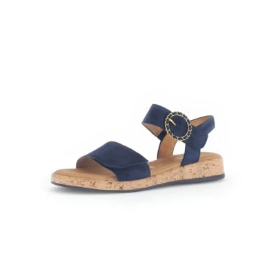 Bild av Gabor Comfort Sandaler med skaft, Storlek: 40, Marine Mocka
