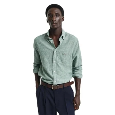 Bild av GANT Regular FIT Skjorta, Storlek: XL, Green