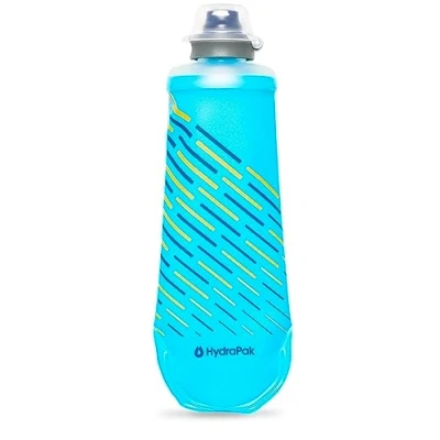 Bild av HydraPak Softflask 250 ml vikbar flaska för trail löparväst, mjuk näringsflaska (blå)