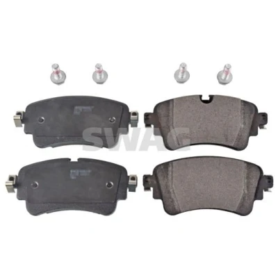 Bild av SWAG 30 11 6425 Jeu de plaquettes frein Essieu arrière préparé pour indicateur d&#039;usure avec monture AUDI: Q5, Q7, A4 B9 Avant