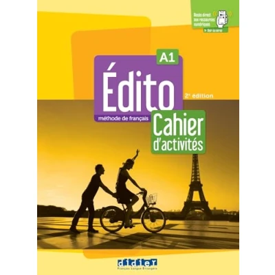 Bild av Édito A1 édition 2022 2024 Cahier + didierfle.app: d&#039;activités didierfle.app