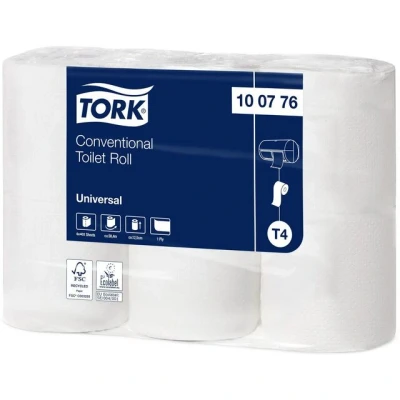 Bild av Tork Toalettpapper T4 Universal 1 lag 6/fp