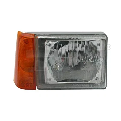 Bild av TYC 20 6084 25 2 Phares gauche R2 (Bilux), H4 jaune pour circulation à droite sans moteur électrique FIAT: Panda I 3/5 portes