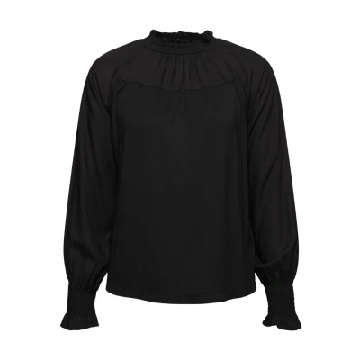Bild av edc by ESPRIT Damer 082CC1F313 blus, 001/svart, XS
