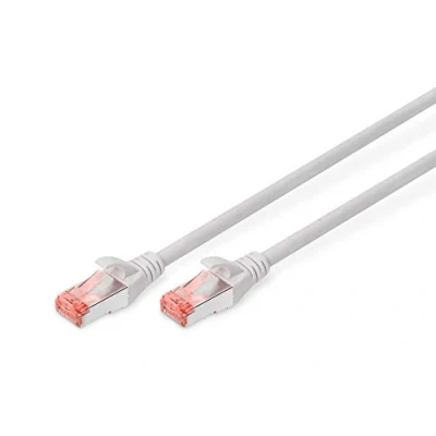 Bild av DIGITUS LAN Kabel Cat 6 20m RJ45 nätverkskabel S/FTP skärmad kompatibel med 6A och 7 Grå