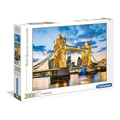 Bild av Clementoni 32563 tum London Tower Bridge pussel 2000 delar High Quality Collection