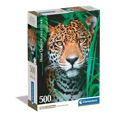 Bild av Clementoni Pussel Jaguar In The Jungle 500 Bitar För Vuxnas 14 99 år, 35541