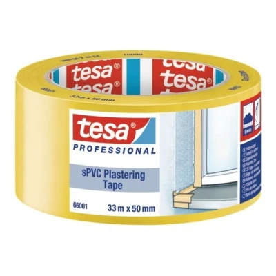 Bild av tesa Masking sPVC Plastering Tape 33m x 50mm Yellow