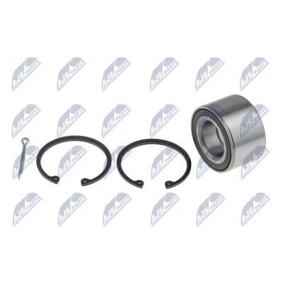 Bild av NTY KLP DW 010 Kit de roulements roue Essieu avant, avant gauche, droit 64 CHEVROLET: Spark, Aveo / Kalos 3/5 portes