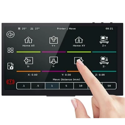 Bild av BIGTREETECH Pi TFT50 V2.0 Raspberry LCD kapacitiv pekskärm, stöder DSI Display Interface Direct Drive och 5 punkts touch