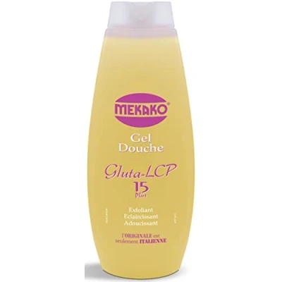 Bild av Mekako Gel Douche Gluta Lcp Exfoliant, eclaircissant, Adoucissant 420 ml