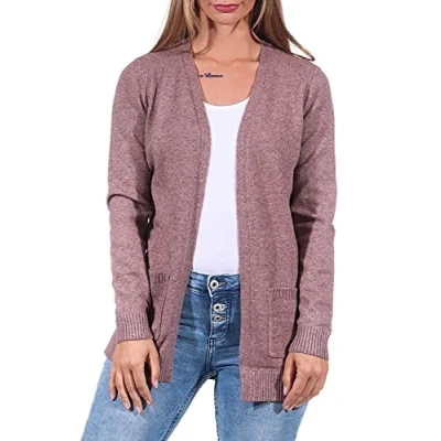 Bild av Only Kofta stickad kofta, Rose Browndetaljer: Melange, S