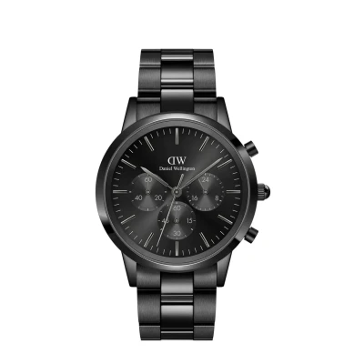 Bild av Daniel Wellington Iconic Kronografklockor, Storlek: 42, Black