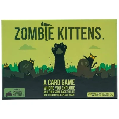 Bild av Exploding Kittens EKG ZOMB 6 Zombie Brädspel, Flerfärgad, En Storlek