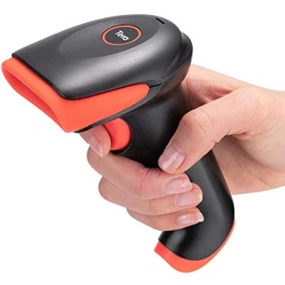 Bild av Tera streckkodsskanner 2D 1D 3 i 1 trådlös 2,4 GHz/Bluetooth/USB kabel Streckkodsläsare, HW0002 O