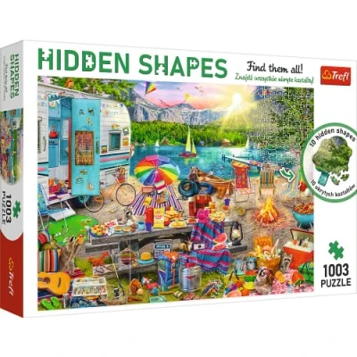 Bild av Trefl Hidden Shapes 10677 Pussel, Flerfärgad, En Storlek