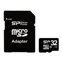 Bild av Silicon Power 32 GB Micro SD kort med klass 10 adapter för smartphone