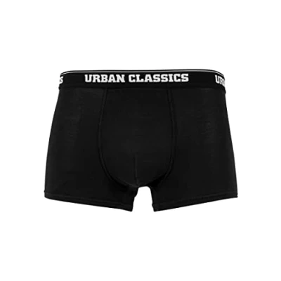 Bild av Urban Classics Organic Boxer Shorts 3PACK Underkläder, Storlek: Small, White/navy/black