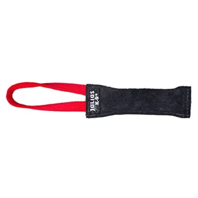 Bild av Julius K9 18515 läder utsydda drag med handtag, 15 x 25 cm