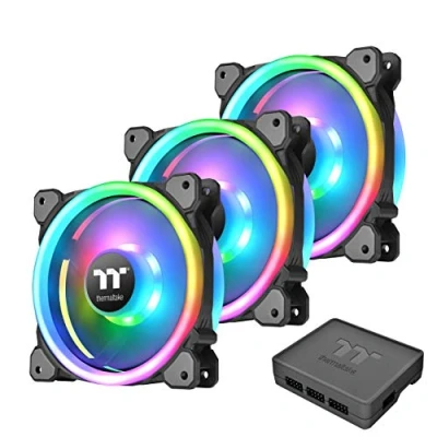 Bild av Thermaltake Riing Trio 14 LED RGB Radiator Fan TT