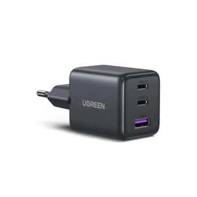 Bild av UGREEN USB C laddare 30W 3 port iPhone adapter GaN II nätadapter PD snabbladdare kompatibel med 16, 16 Pro, Pro Max, 15, 15 14, 13, 12, iPad, Galaxy S24, S23 Pixel 9