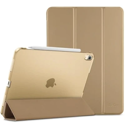 Bild av ProCase fodral för iPad Air 11 tum M2 2024 6/iPad 5. Generation 2022/iPad 4:e generationen 2020 10,9 (M2) skyddsfodral 11/Air 6/5/4 stjärnljus