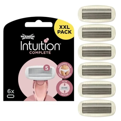 Bild av Wilkinson Sword Intuition Complete rakblad för kvinnor, 6 stycken