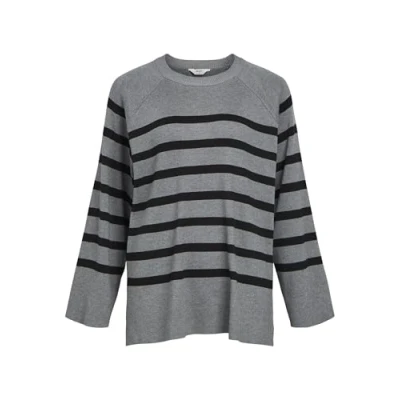 Bild av Object Stickad tröja, Storlek: XS, Medium grey melange