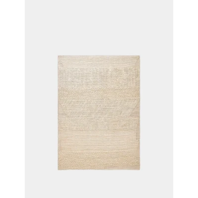 Bild av Tom Dixon, Knotty Matta vit 170 x 240cm
