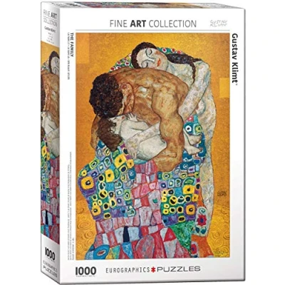Bild av Eurographics 6000 5477 Family (Expanding Upon The Work by Gustav Klimt) Pussel, flerfärgad, 68 x 48 cm