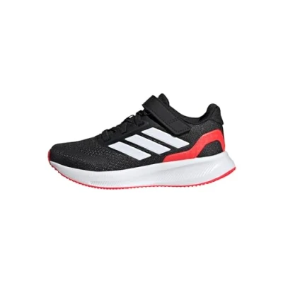 Bild av adidas Performance Runfalcon 5 Väglöparskor för barn, Storlek: 30.5, Core black cloud white lucid red Textil/syntet