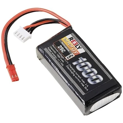 Bild av Reely RC Batteripack (LiPo) 11.1 V 1000 mAh Antal celler: 3 25 C Softcase BEC