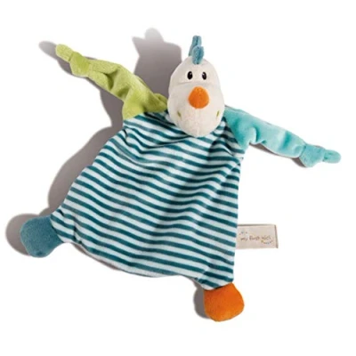 Bild av NICI 43704 täcke drake Dragilu ca. 25 x cm, för nyfödda, beige/flerfärgad