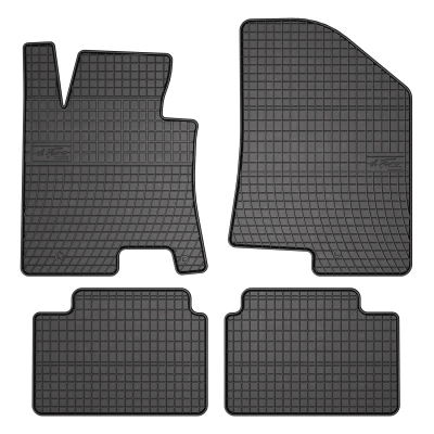 Bild av FROGUM 0430 Ensemble de tapis sol Caoutchouc avant et arrière 4 noir Sur mesure HYUNDAI: i30 II Break, 3/5 portes