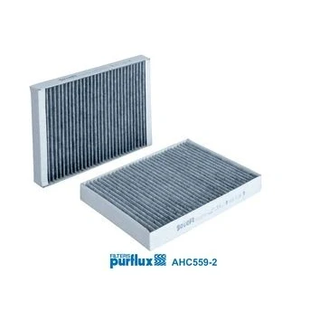 Bild av PURFLUX AHC559 2 Filtre d&#039;habitacle à charbon actif 262 183 29 MERCEDES BENZ: Classe S Berline, CLS Coupe, Coupe