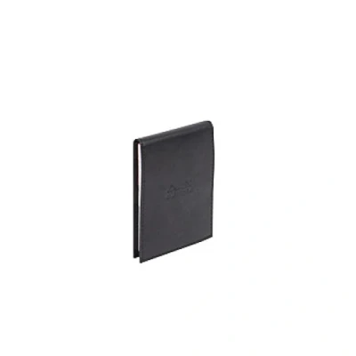 Bild av RHODIA 118119C häftat anteckningsblock fodral nr 11 svart A7 små plattor 80 avtagbara ark vitt Clairefontaine papper g/m pennhållare konstläder