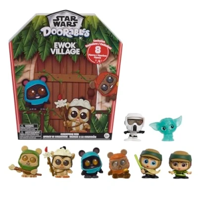 Bild av Star Wars™ Doorables Ewok Village Collection Peek, samlarfigurer, barnleksaker från 5 år Just Play, 26.67