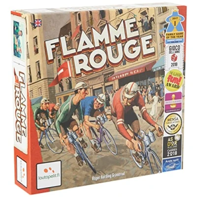 Bild av Lautapelit, Flamme Rouge, Board Game, Ages 8+, 2 4 Players, 30 45 Minute Playing Time
