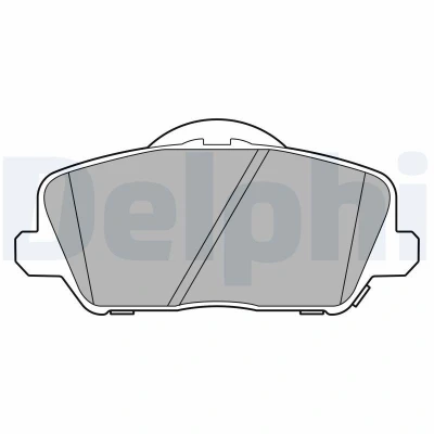 Bild av DELPHI LP3591 Jeu de plaquettes frein avec indicateur d&#039;usure tôle anti bruit sans accessoires KIA: cee‘d II 5 portes, Sportswagon