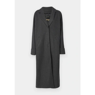 Bild av Nmcaddy L/S Long Coat Fwd Noos, Mörkgrå melange, L