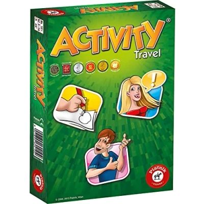 Bild av Piatnik Activity Travel 6041/spelklassiker för resor/pantomimer, teckning, förklaringar är efterfrågade/från 12 år, semestern/upp till 16 spelare möjligt
