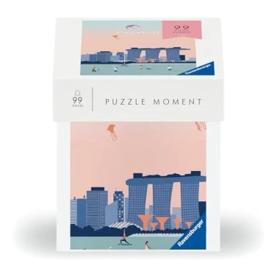 Bild av Ravensburger pussel 12001379 Singapore 99 bitar ögonblick för vuxna och barn från 14 år, litet däremellan, stadpussel