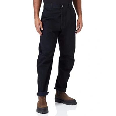 Bild av G STAR RAW herr Jeans Grip 3D Relaxed Tapered , svart (pitch D182 a810) 33W / 34L