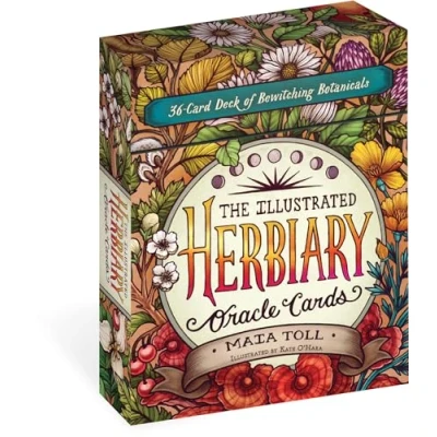 Bild av The Illustrated Herbiary Oracle Cards: 36 Card Deck of Bewitching Botanicals
