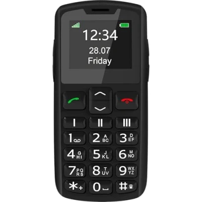 Bild av Beafon Bea fon Silver Line SL230 black feature phone GSM