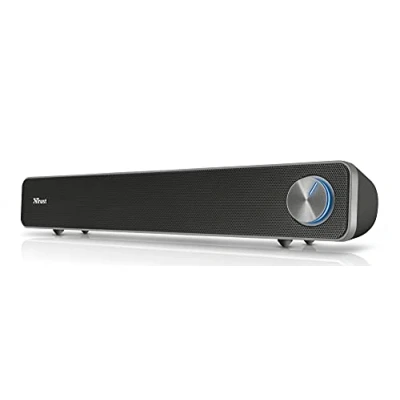 Bild av Trust Arys Soundbar med fin Design och 12 Watt (6 W RMS) uteffekt för Dator Svart