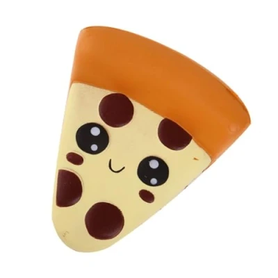 Bild av Anboor Squishies Pizza Kawaii Slow Rising Squeeze Toys Stress Relief Soft Gift Collection