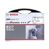 Bild av Bosch diamond Cutter Dry Speed drill bit set for ceramic 4 pieces