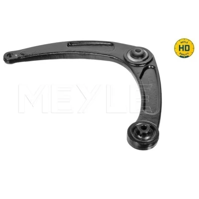Bild av MEYLE 11 16 050 0010/HD Bras de suspension Quality avec support en caoutchouc inférieur, Essieu avant gauche barre oscillant transversal Acier