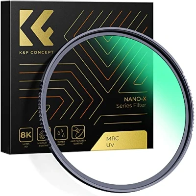 Bild av K&amp;F Concept 37 mm UV skydd linsfilter HD ultravioletta filter repbeständiga skyddsfilter för DSLR kameror (Nano X serien)